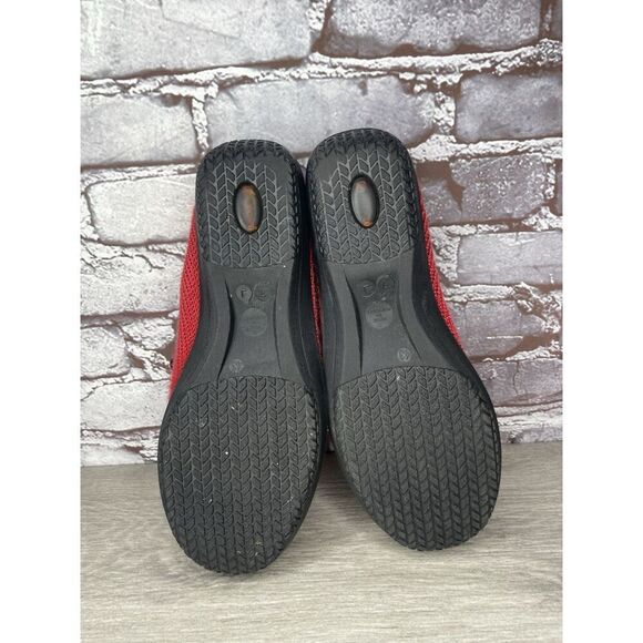 Arcopedico Lightweight Red Knit Lace Up Comfort Sneakers Women’s Sz 43EU/12M US - Picture 16 of 16